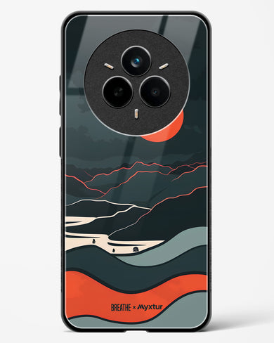 Fiery Nightfall [BREATHE] Glass Case Phone Cover (Realme)
