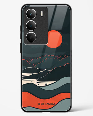 Fiery Nightfall [BREATHE] Glass Case Phone Cover (Realme)