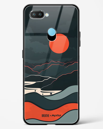 Fiery Nightfall [BREATHE] Glass Case Phone Cover (Realme)