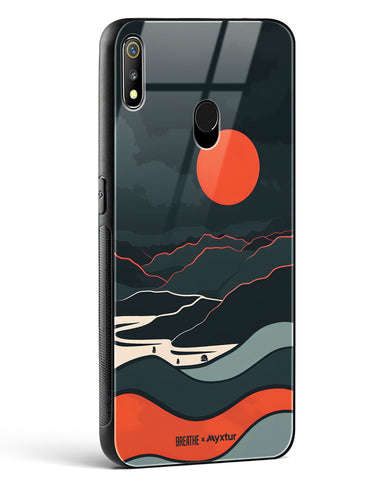 Fiery Nightfall [BREATHE] Glass Case Phone Cover (Realme)