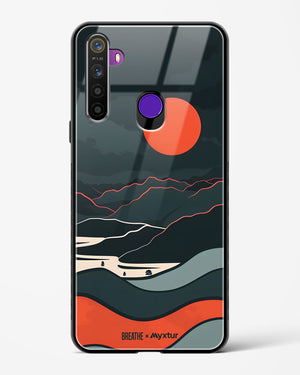 Fiery Nightfall [BREATHE] Glass Case Phone Cover (Realme)