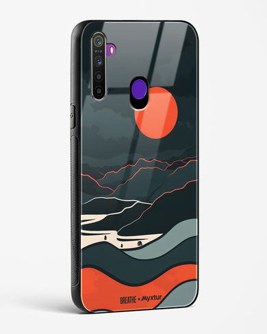 Fiery Nightfall [BREATHE] Glass Case Phone Cover (Realme)