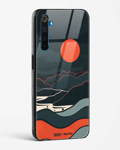 Fiery Nightfall [BREATHE] Glass Case Phone Cover (Realme)