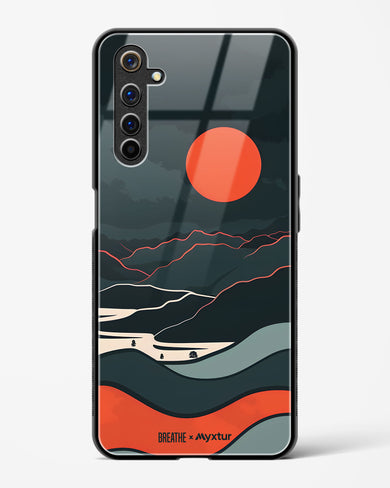 Fiery Nightfall [BREATHE] Glass Case Phone Cover (Realme)