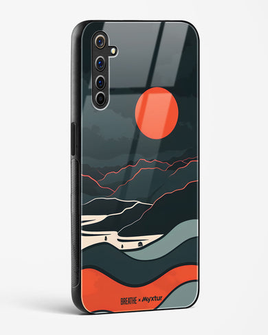 Fiery Nightfall [BREATHE] Glass Case Phone Cover (Realme)