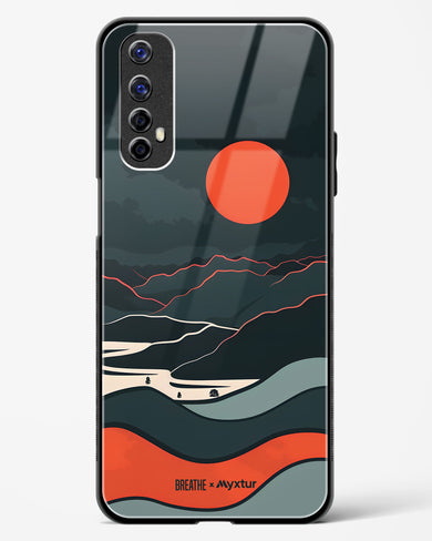 Fiery Nightfall [BREATHE] Glass Case Phone Cover (Realme)