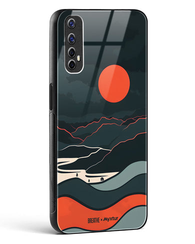 Fiery Nightfall [BREATHE] Glass Case Phone Cover (Realme)