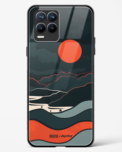 Fiery Nightfall [BREATHE] Glass Case Phone Cover (Realme)