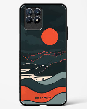 Fiery Nightfall [BREATHE] Glass Case Phone Cover (Realme)