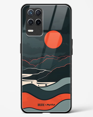 Fiery Nightfall [BREATHE] Glass Case Phone Cover (Realme)