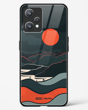 Fiery Nightfall [BREATHE] Glass Case Phone Cover (Realme)