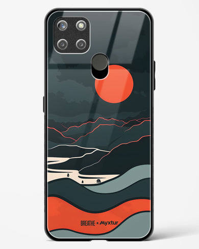 Fiery Nightfall [BREATHE] Glass Case Phone Cover (Realme)