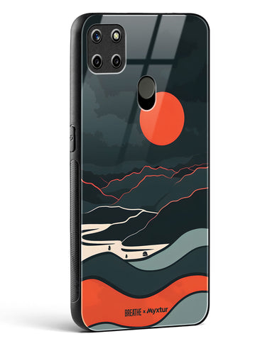 Fiery Nightfall [BREATHE] Glass Case Phone Cover (Realme)