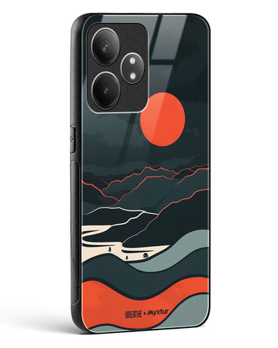 Fiery Nightfall [BREATHE] Glass Case Phone Cover (Realme)