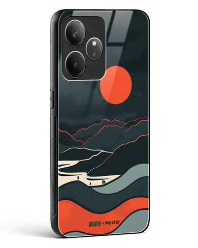 Fiery Nightfall [BREATHE] Glass Case Phone Cover (Realme)