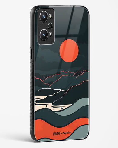 Fiery Nightfall [BREATHE] Glass Case Phone Cover (Realme)