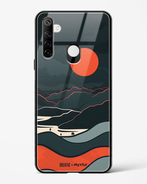 Fiery Nightfall [BREATHE] Glass Case Phone Cover (Realme)