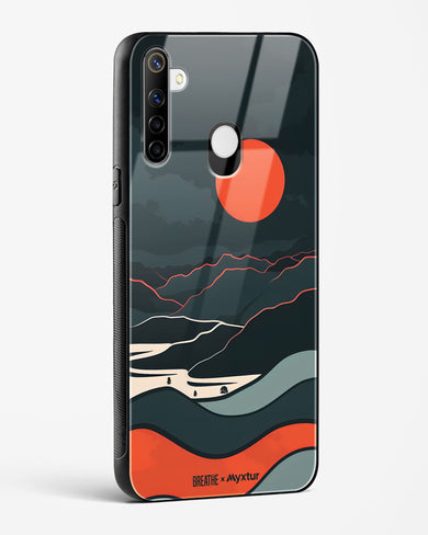 Fiery Nightfall [BREATHE] Glass Case Phone Cover (Realme)