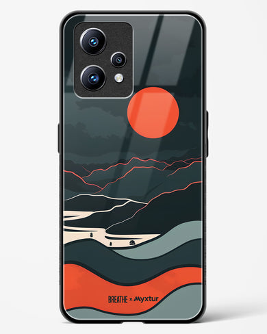 Fiery Nightfall [BREATHE] Glass Case Phone Cover (Realme)