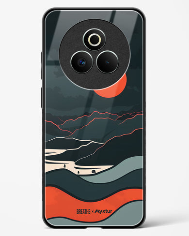 Fiery Nightfall [BREATHE] Glass Case Phone Cover (Realme)