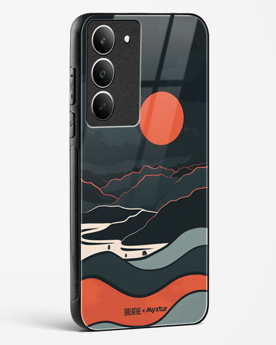 Fiery Nightfall [BREATHE] Glass Case Phone Cover (Realme)