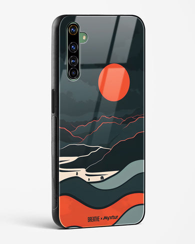 Fiery Nightfall [BREATHE] Glass Case Phone Cover (Realme)