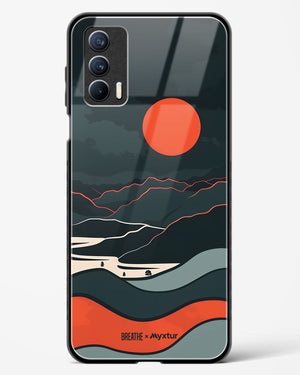 Fiery Nightfall [BREATHE] Glass Case Phone Cover (Realme)