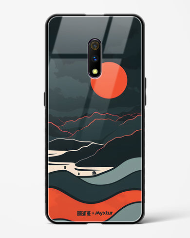 Fiery Nightfall [BREATHE] Glass Case Phone Cover (Realme)