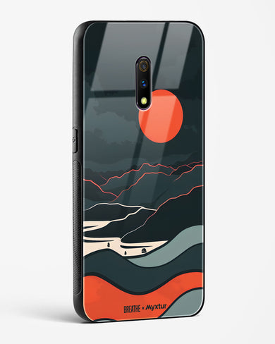 Fiery Nightfall [BREATHE] Glass Case Phone Cover (Realme)