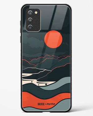 Fiery Nightfall [BREATHE] Glass Case Phone Cover (Samsung)