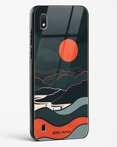 Fiery Nightfall [BREATHE] Glass Case Phone Cover (Samsung)