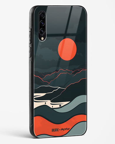 Fiery Nightfall [BREATHE] Glass Case Phone Cover (Samsung)