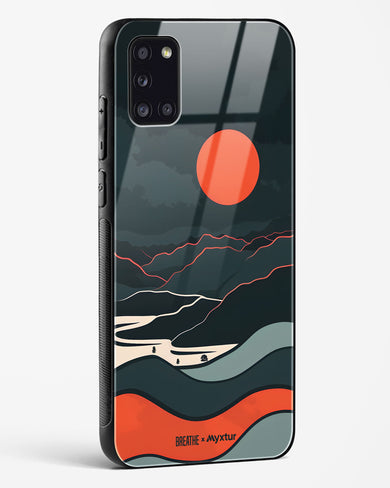 Fiery Nightfall [BREATHE] Glass Case Phone Cover (Samsung)