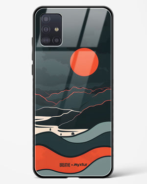 Fiery Nightfall [BREATHE] Glass Case Phone Cover (Samsung)