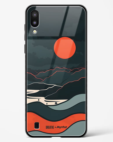 Fiery Nightfall [BREATHE] Glass Case Phone Cover (Samsung)