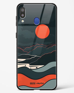 Fiery Nightfall [BREATHE] Glass Case Phone Cover (Samsung)