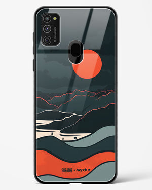 Fiery Nightfall [BREATHE] Glass Case Phone Cover (Samsung)