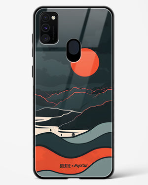 Fiery Nightfall [BREATHE] Glass Case Phone Cover (Samsung)