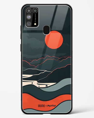 Fiery Nightfall [BREATHE] Glass Case Phone Cover (Samsung)