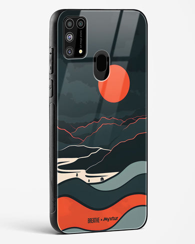 Fiery Nightfall [BREATHE] Glass Case Phone Cover (Samsung)