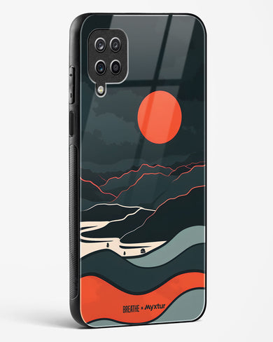 Fiery Nightfall [BREATHE] Glass Case Phone Cover (Samsung)