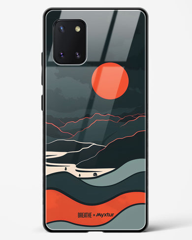 Fiery Nightfall [BREATHE] Glass Case Phone Cover (Samsung)