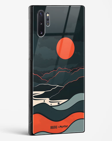 Fiery Nightfall [BREATHE] Glass Case Phone Cover (Samsung)