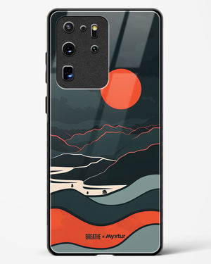Fiery Nightfall [BREATHE] Glass Case Phone Cover (Samsung)