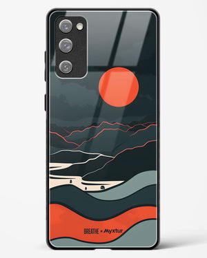 Fiery Nightfall [BREATHE] Glass Case Phone Cover (Samsung)