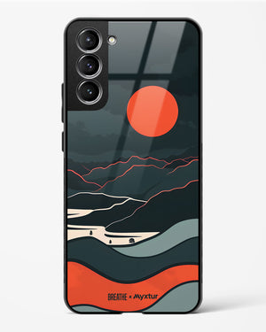 Fiery Nightfall [BREATHE] Glass Case Phone Cover (Samsung)