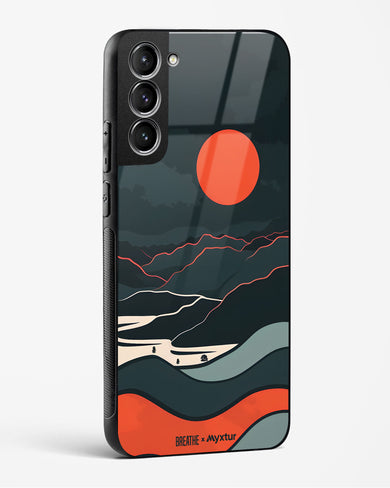 Fiery Nightfall [BREATHE] Glass Case Phone Cover (Samsung)