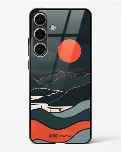 Fiery Nightfall [BREATHE] Glass Case Phone Cover (Samsung)