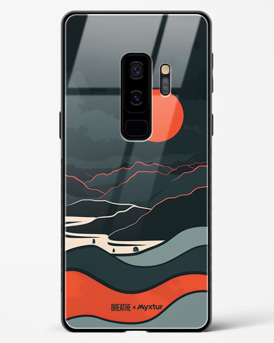 Fiery Nightfall [BREATHE] Glass Case Phone Cover (Samsung)