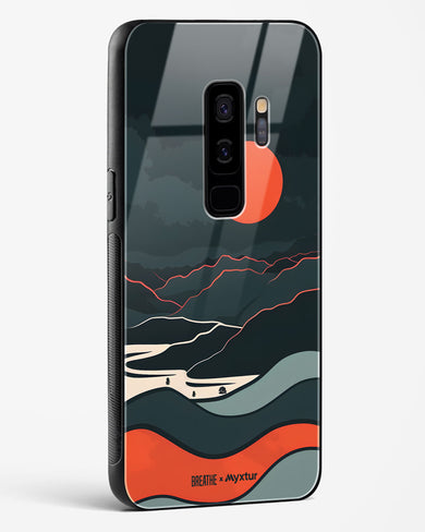 Fiery Nightfall [BREATHE] Glass Case Phone Cover (Samsung)